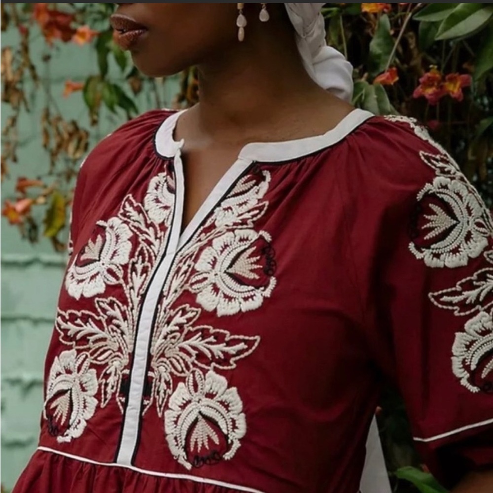 Embroidery dress